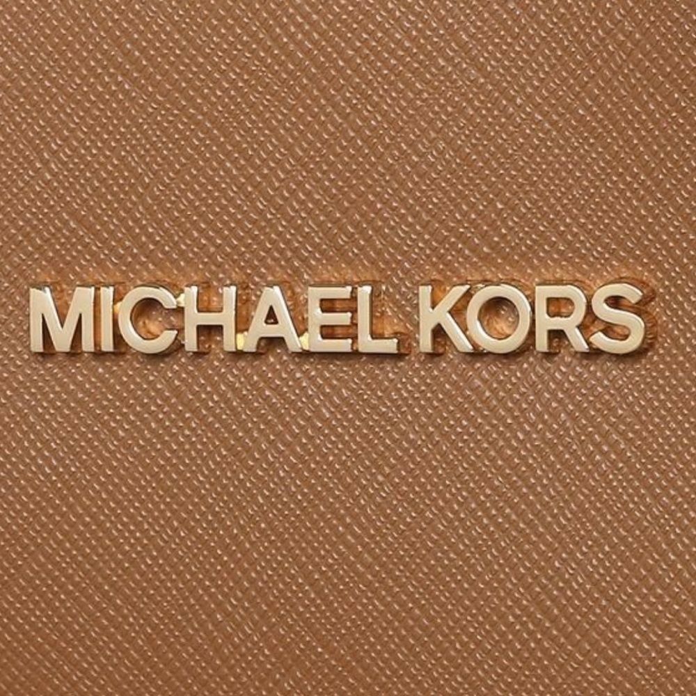 MICHAEL KORS Charlotte Large Leather Top-Zip Tote - Picture 13 of 16